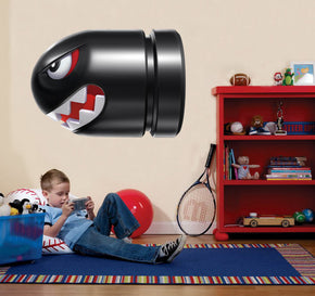 Banzai Bill Super Mario Bros Wall Sticker Decal 028