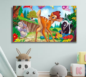 Bambi Disney Canvas Print Giclee CA05