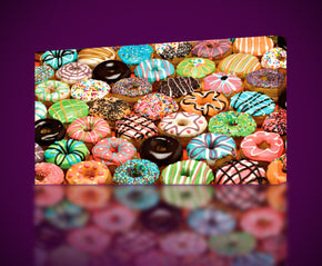 Donuts Canvas Print Giclee