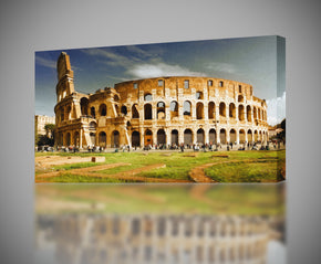 Rome Colosseum Oil Painting Canvas Print Giclee