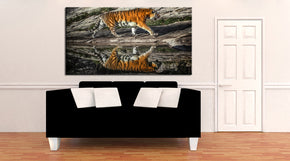 Tiger Wild Safari Animals Canvas Print Giclee