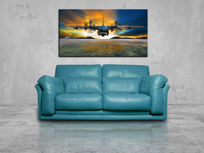 Hercules Aircraft Airplane Canvas Print Giclee