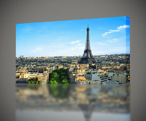 Eiffel Tower Paris Canvas Print Giclee