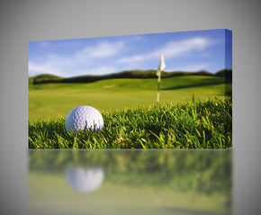 Golf Course Canvas Print Giclee