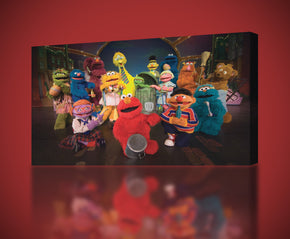 Kids TV Series Characters Canvas Print Giclee CA355