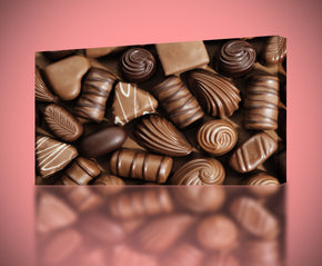 Chocolate Candy Canvas Print Giclee