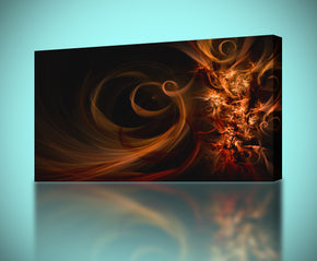 Feather Waves Canvas Print Giclee