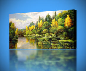 Giclee River Canvas Print Giclee