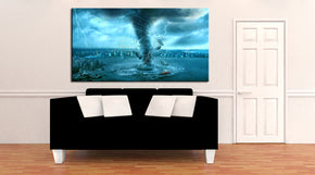 Tornado Storm Canvas Print Giclee