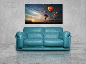 Hot Air Balloon Ride Canvas Print Giclee