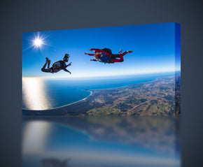 Skydive Free Fall Canvas Print Giclee