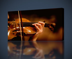 Violin Musical Instruments Canvas Print Giclee