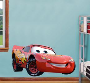 Lightning McQueen Disney Cars Movie Wall Sticker Decal C126