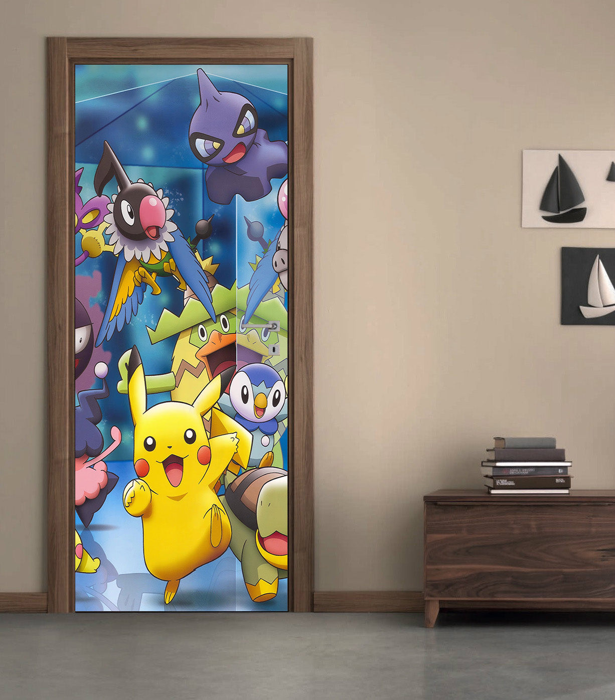 Plaque de porte ou mural, Thème Pokemon