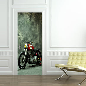 Motorcycle DIY DOOR WRAP Autocollant amovible décalcomanie D147