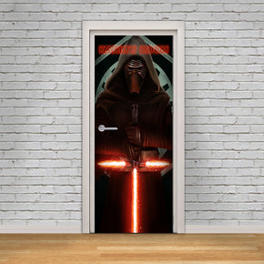 Star Wars Kylo Ren nom personnalisé porte enveloppe autocollant amovible autocollant D188