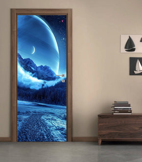 Fantasy Planet DIY DOOR WRAP Autocollant amovible décalcomanie D43