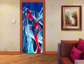 Spider-Man DIY DOOR WRAP Autocollant amovible D64