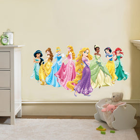 Princess Group Characters Wall Sticker Decal C786
