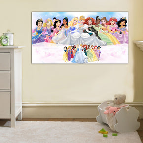 Disney Princesses Canvas Print Giclee