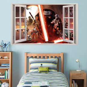 Star Wars Episode VII 3D Window Wall Sticker Decal H108