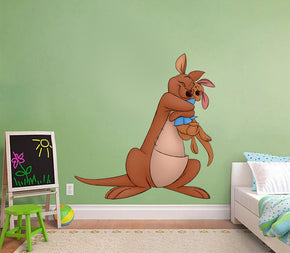 Kanga-Roo Winnie The Pooh Removable Wall Sticker Decal H136