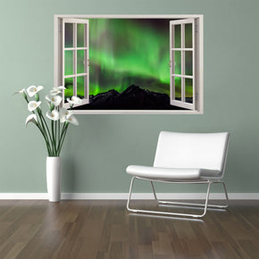 Northern Lights 3D Window Wall Sticker Decal H92