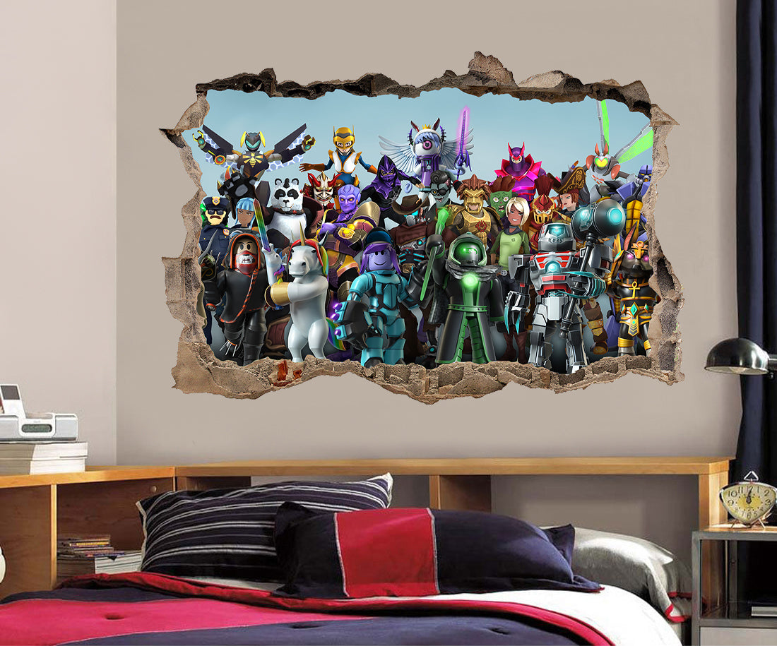 Game R-Roblox Cool one Poster Prints Wall Sticker Painting Bedroom
