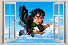 Harry Potter 3D Window Wall Sticker Décalque J175