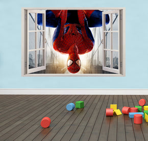 Super Heroes 3D Window Wall Sticker Decal J270