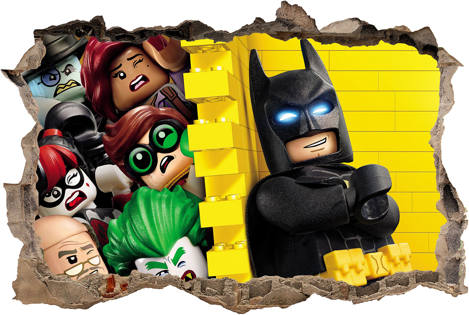 5D Diamond Painting Lego Movie Batman and Joker Kit