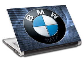 BMW Personalized LAPTOP Skin Vinyl Decal L01