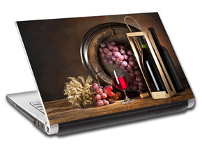 Red Wine Personalized LAPTOP Skin Vinyl Decal L105