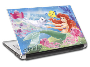 The Little Mermaid Personalized LAPTOP Skin Vinyl Decal L111