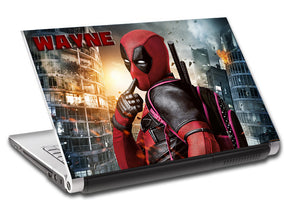 Deadpool Personalized LAPTOP Skin Vinyl Decal L112