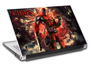 Deadpool Personnalisée LAPTOP Skin Vinyl Decal L113