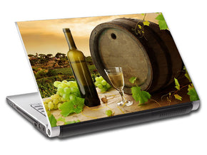 White Wine Personalized LAPTOP Skin Vinyl Decal L120
