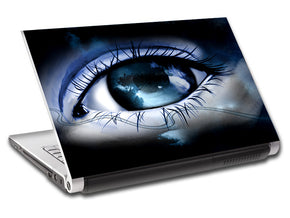 Abstract Eye Personalized LAPTOP Skin Vinyl Decal L13
