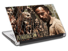 The Walking Dead Personalized LAPTOP Skin Vinyl Decal L156