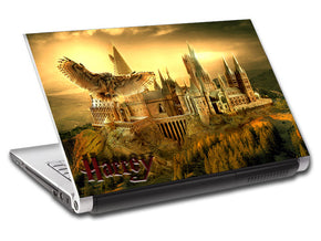 Harry Potter Hogwarts Castle Personalized LAPTOP Skin Vinyl Decal L169