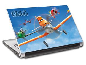 Planes Movie Dusty Personalized LAPTOP Skin Vinyl Decal L187