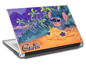 Lilo & Stitch personnalisé ordinateur portable peau vinyle autocollant L190