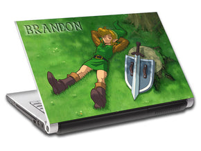 Link Personalized LAPTOP Skin Vinyl Decal L191