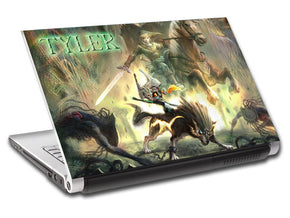Link Personalized LAPTOP Skin Vinyl Decal L192