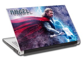 Thor Super Heroes Personalized LAPTOP Skin Vinyl Decal L204