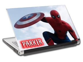 Spider-Man Super Heroes Personalized LAPTOP Skin Vinyl Decal L230