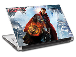 Super Heroes Personalized LAPTOP Skin Vinyl Decal L257