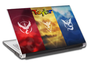 Pokemon Personalized LAPTOP Skin Vinyl Decal L269