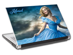 Cinderella Personalized LAPTOP Skin Vinyl Decal L281