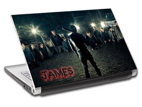 The Walking Dead Personalized LAPTOP Skin Vinyl Decal L302